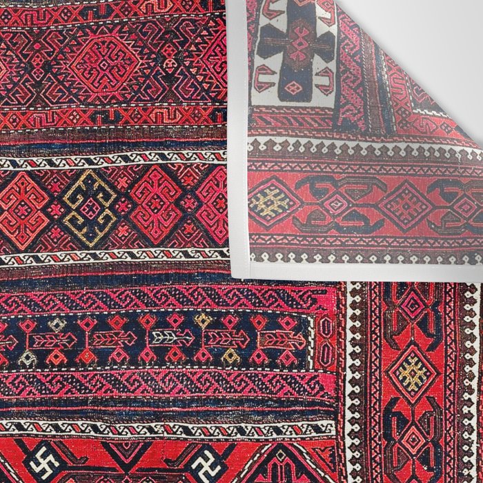 Baluch Southwest Afghanistan Flatweave Print Wall Tapestry Gallery Image 3