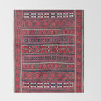 Baluch Southwest Afghanistan Flatweave Print Throw Blanket Gallery Image 2