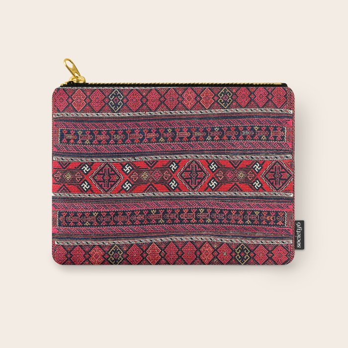 Baluch Southwest Afghanistan Flatweave Print Carry All Pouch Gallery Image 1