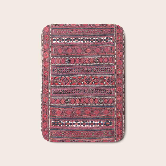 Baluch Southwest Afghanistan Flatweave Print Bath Mat Gallery Image 1