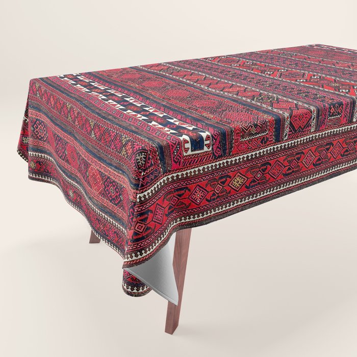 Baluch Southwest Afghanistan Flatweave Print Tablecloth Gallery Image 1