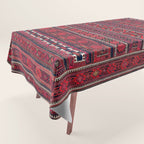 Baluch Southwest Afghanistan Flatweave Print Tablecloth Gallery Image 1