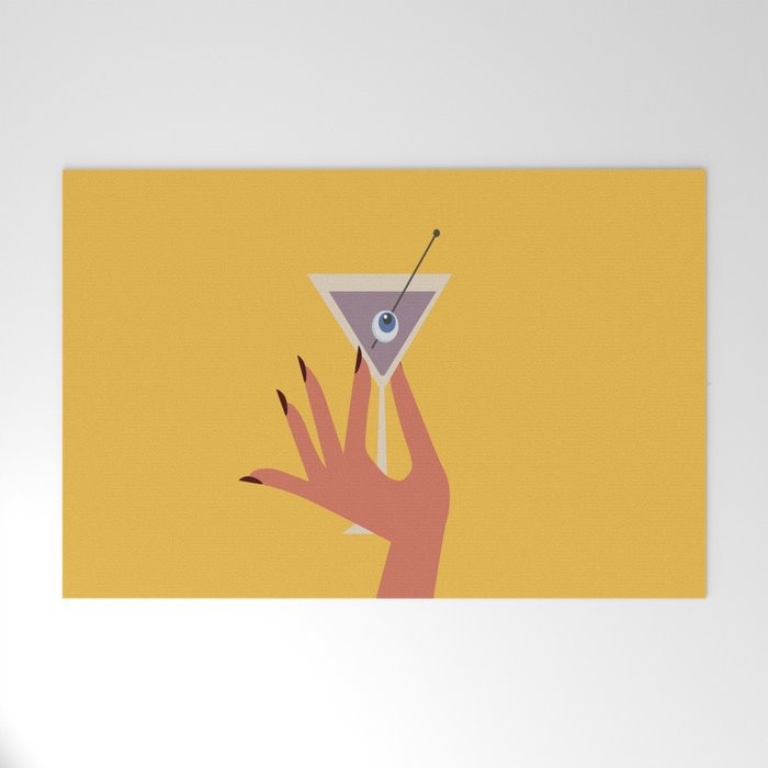 Vodka Martini - Boo Drink Welcome Mat Gallery Image 1