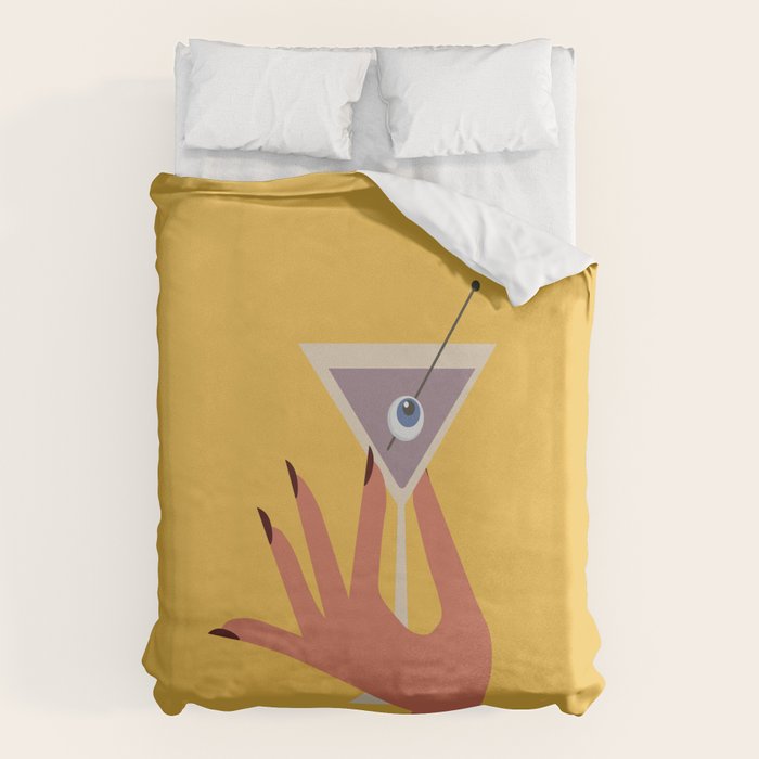 Vodka Martini - Boo Drink Duvet Cover Gallery Image 6