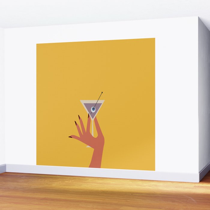 Vodka Martini - Boo Drink Wall Mural Gallery Image 2