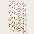 Vintage Christmas Holiday Bows Wallpaper Gallery Image 2