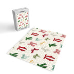 Vintage Christmas Holiday Bows Jigsaw Puzzle Gallery Image 2
