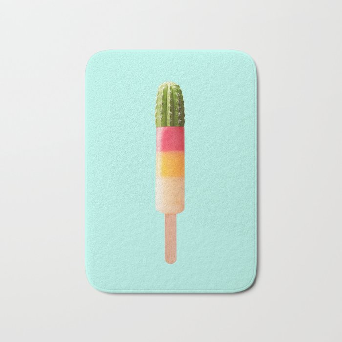 CACTUS POPSICLE Bath Mat Gallery Image 1