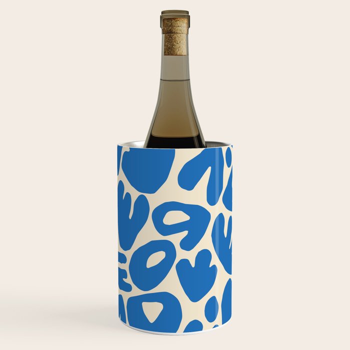 Abstract organic nature shape art pattern Wine Chiller Gallery Image 3