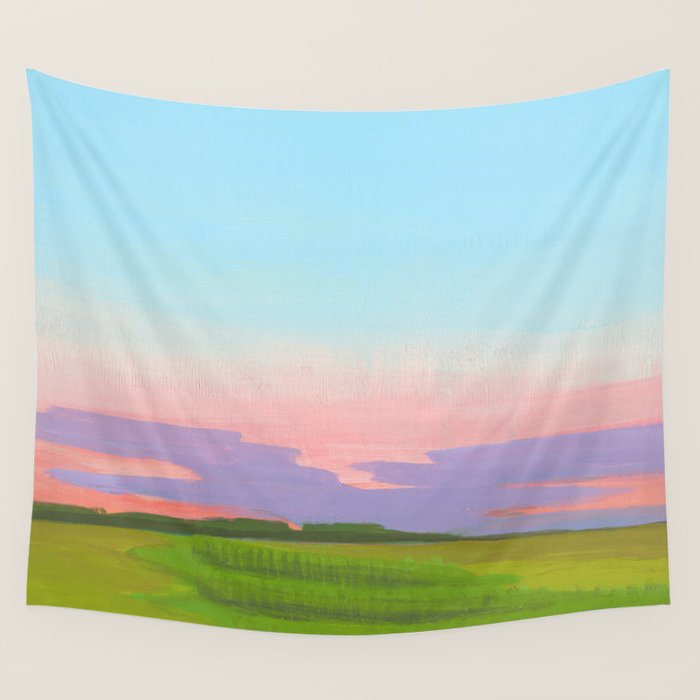 Altus Summer Evening 2 Wall Tapestry Gallery Image 4
