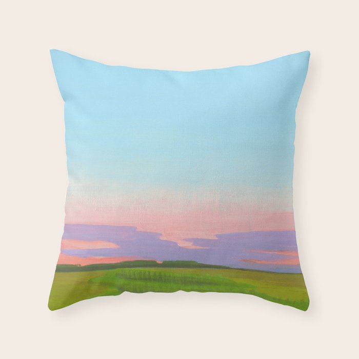 Altus Summer Evening 2 Throw Pillow Gallery Image 1