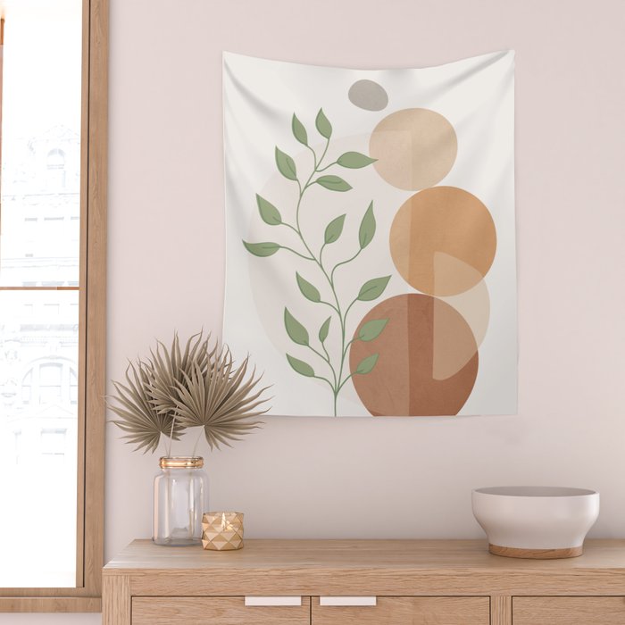 Abstract Rock Geometry 19 Wall Tapestry Gallery Image 2