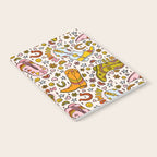 Rainbow Cowboy Boots Print Notebook Gallery Image 2