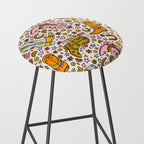 Rainbow Cowboy Boots Print Stool Gallery Image 2