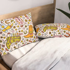 Rainbow Cowboy Boots Print Pillow Sham Gallery Image 2