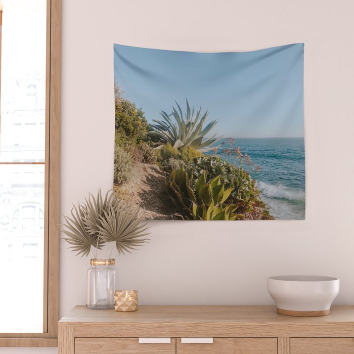 california coast xiii / laguna beach Wall Tapestry Gallery Image 2