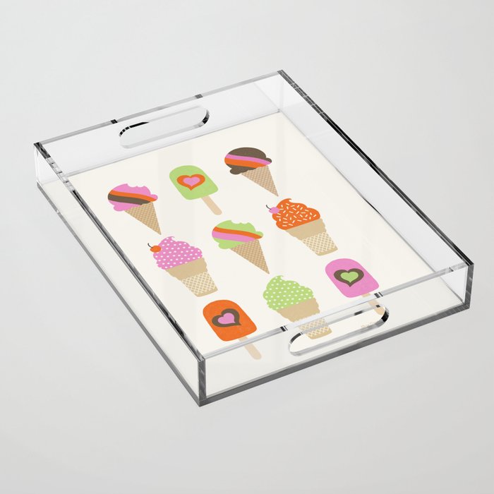 i love ice cream Acrylic Tray Gallery Image 1
