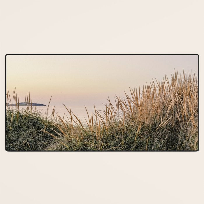 the moments after sunset - nature photograph beach Desk Mat Gallery Image 3