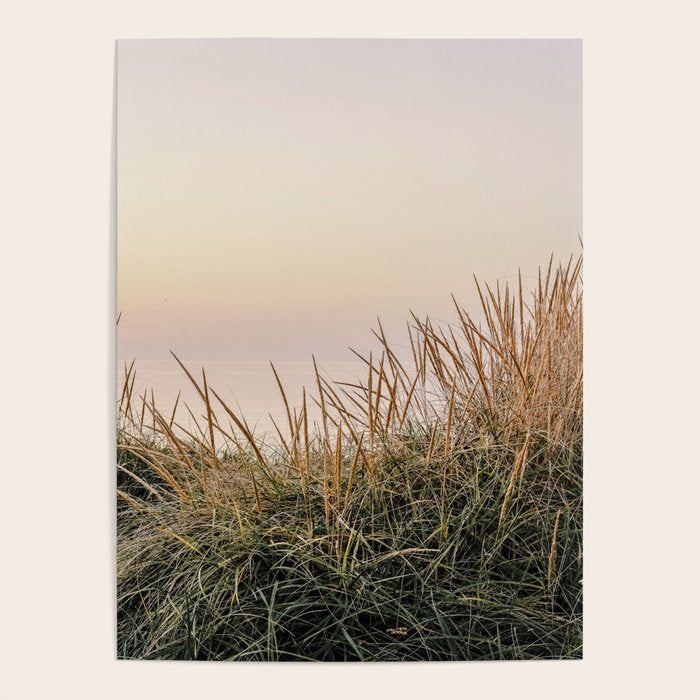 the moments after sunset - nature photograph beach Poster Gallery Image 4