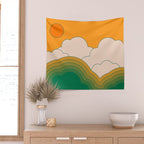 Summer Sky Wall Tapestry Gallery Image 2