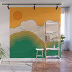 Summer Sky Wall Mural Gallery Image 1
