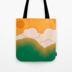 Summer Sky Tote Bag Gallery Image 1