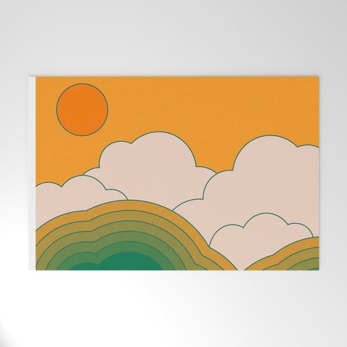 Summer Sky Welcome Mat Gallery Image 1