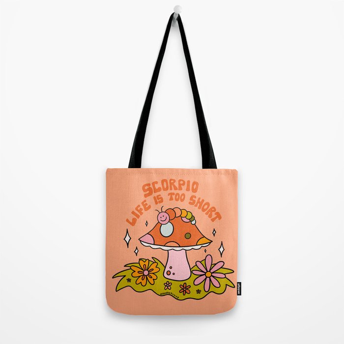 Scorpio Caterpillar Tote Bag Gallery Image 2