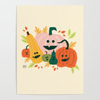 Cute scary pumpkins Poster Gallery Image 4