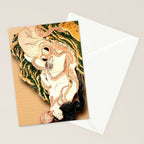 The Dream of the Fisherman's Wife by Katsushika Hokusai Stationery Card Gallery Image 2