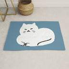 Comfy Cat WarmBlue Rug Gallery Image 1