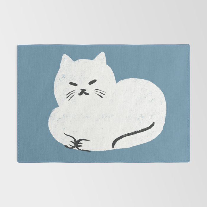 Comfy Cat WarmBlue Rug Gallery Image 2