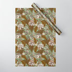 Mushrooms in moon forest G Wrapping Paper Gallery Image 1