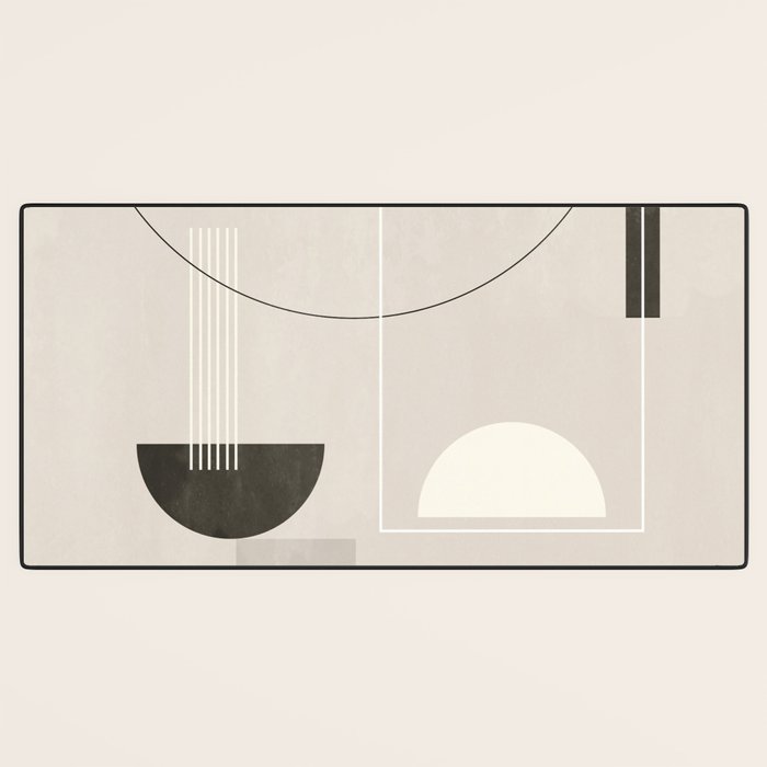 Geometric Shapes 18 Desk Mat Gallery Image 3