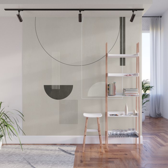 Geometric Shapes 18 Wall Mural Gallery Image 1