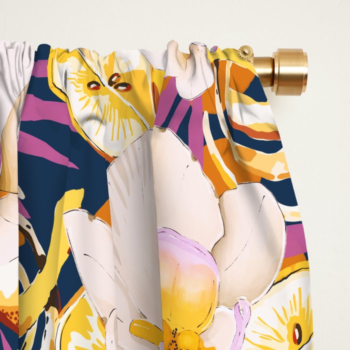 Bloom Tropic Essence Window Curtain Gallery Image 2