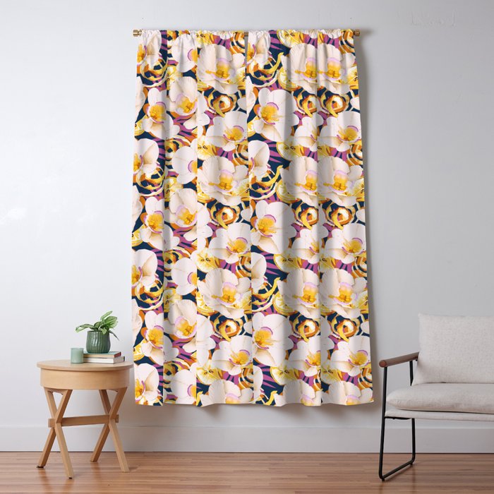 Bloom Tropic Essence Window Curtain Gallery Image 1