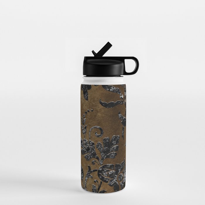 Embossed Black Velvet 10 Water Bottle Gallery Image 1
