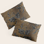 Embossed Black Velvet 10 Pillow Sham Gallery Image 3