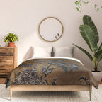 Embossed Black Velvet 10 Comforter Gallery Image 3