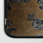 Embossed Black Velvet 10 Laptop Sleeve Gallery Image 3