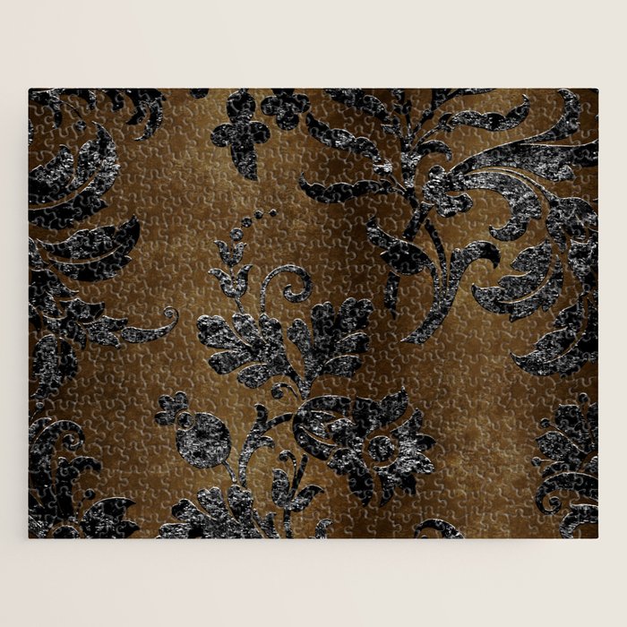 Embossed Black Velvet 10 Jigsaw Puzzle Gallery Image 1