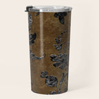 Embossed Black Velvet 10 Travel Mug Gallery Image 3