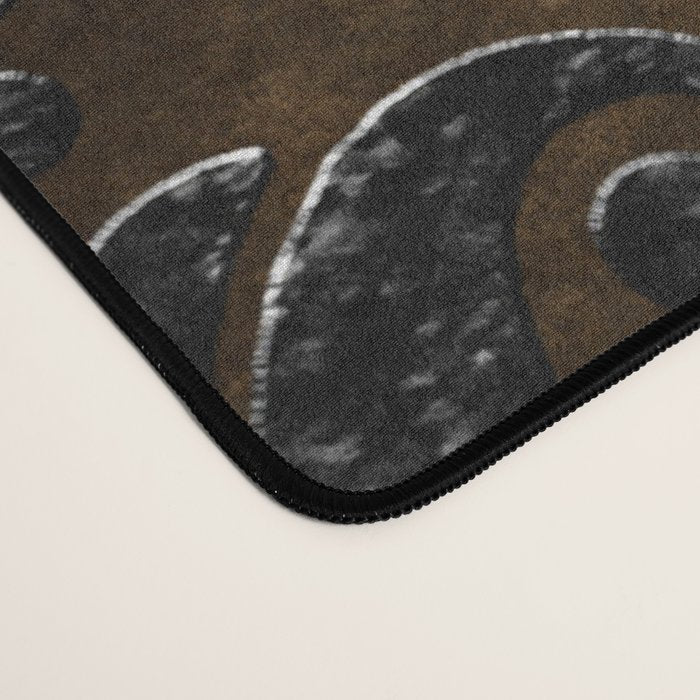 Embossed Black Velvet 10 Desk Mat Gallery Image 4