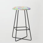 Artistic summer brushstrokes AS Stool Gallery Image 1
