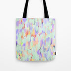 Artistic summer brushstrokes AS Tote Bag Gallery Image 1
