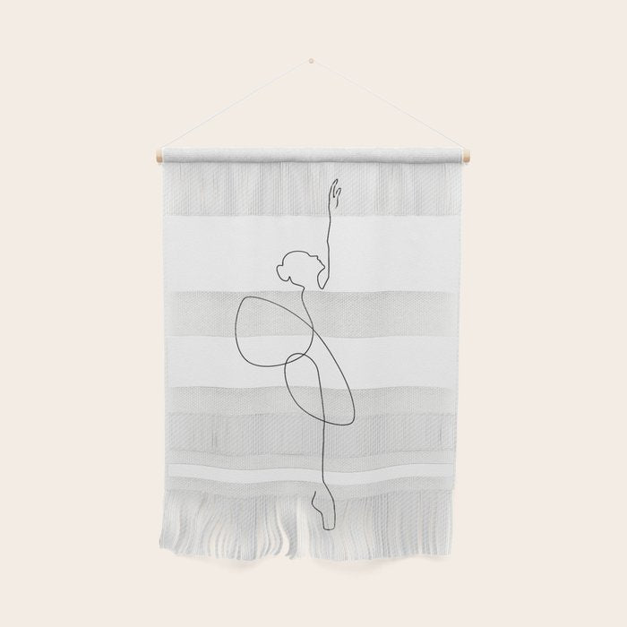 Line Ballerina Wall Hanging Gallery Image 1