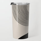 Lia - Mid Century Modern Abstract Art Travel Mug Gallery Image 3