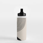 Lia - Mid Century Modern Abstract Art Water Bottle Gallery Image 2