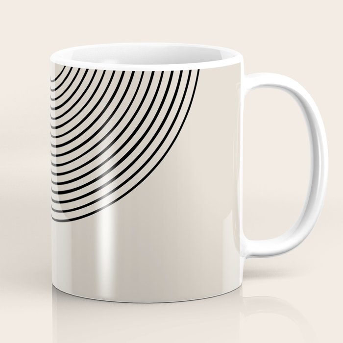 Lia - Mid Century Modern Abstract Art Coffee Mug Gallery Image 1